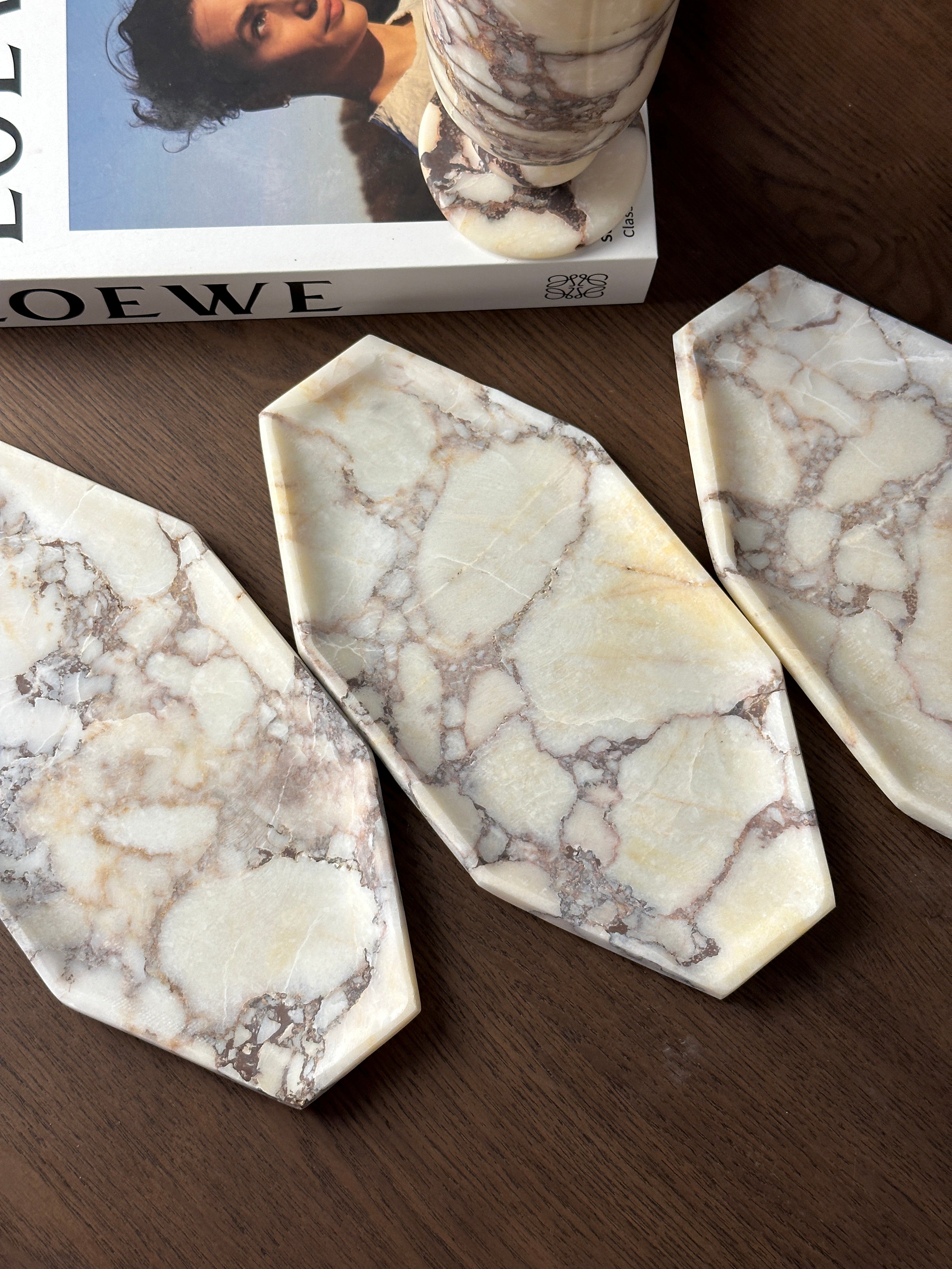 Calacatta Viola Octagonal Ultra-Thin Tray