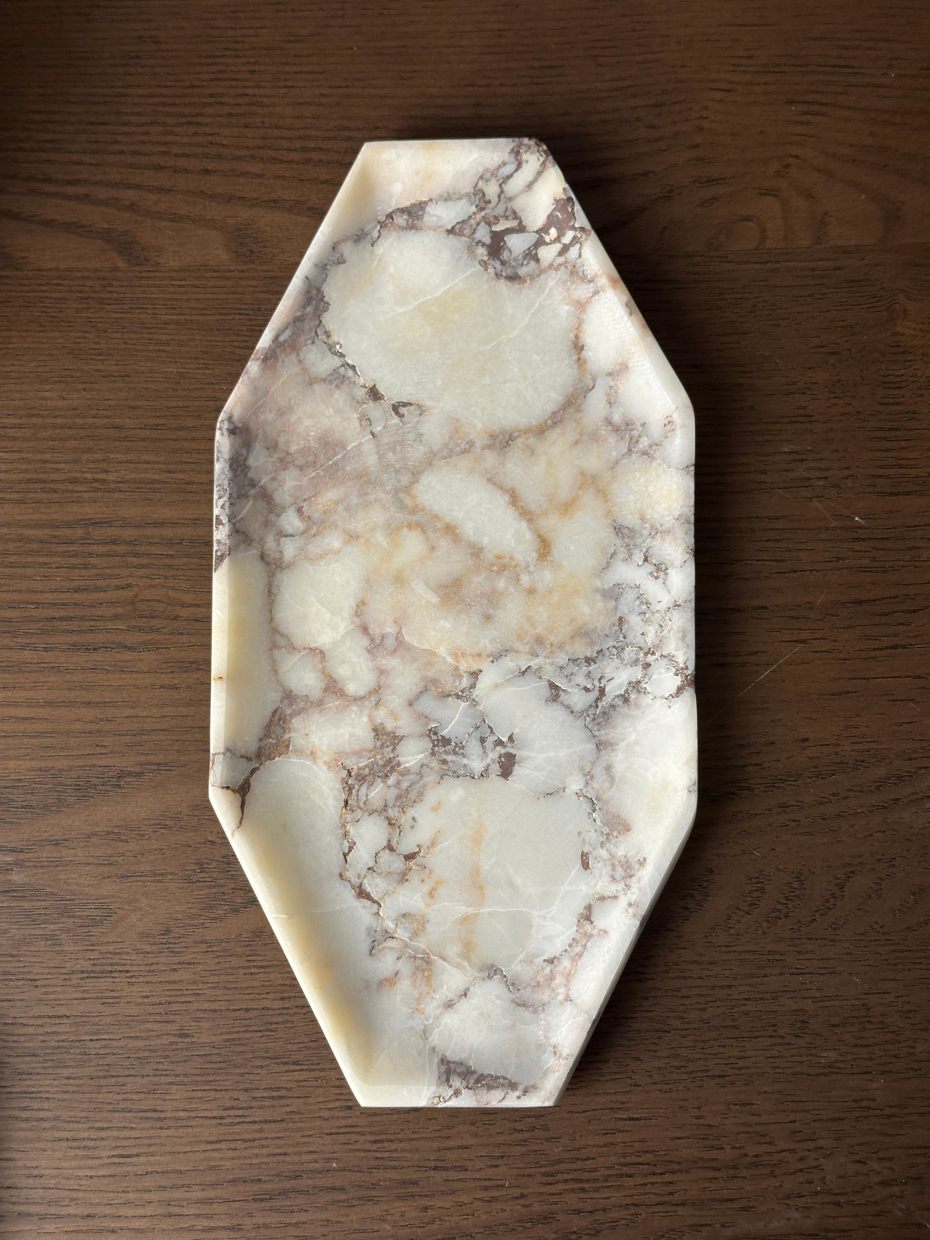 Calacatta Viola Octagonal Ultra-Thin Tray