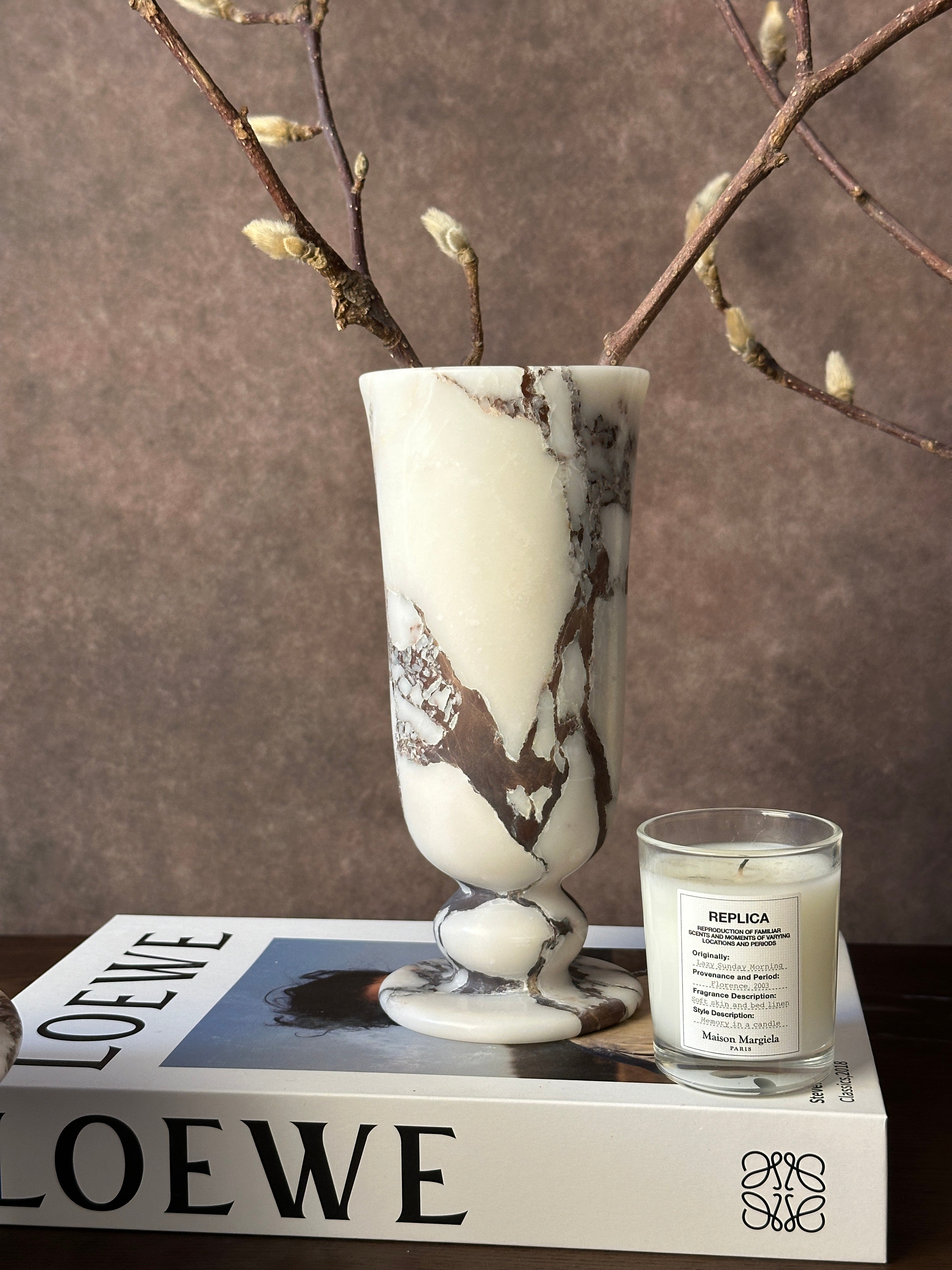 Calacatta Viola Vase