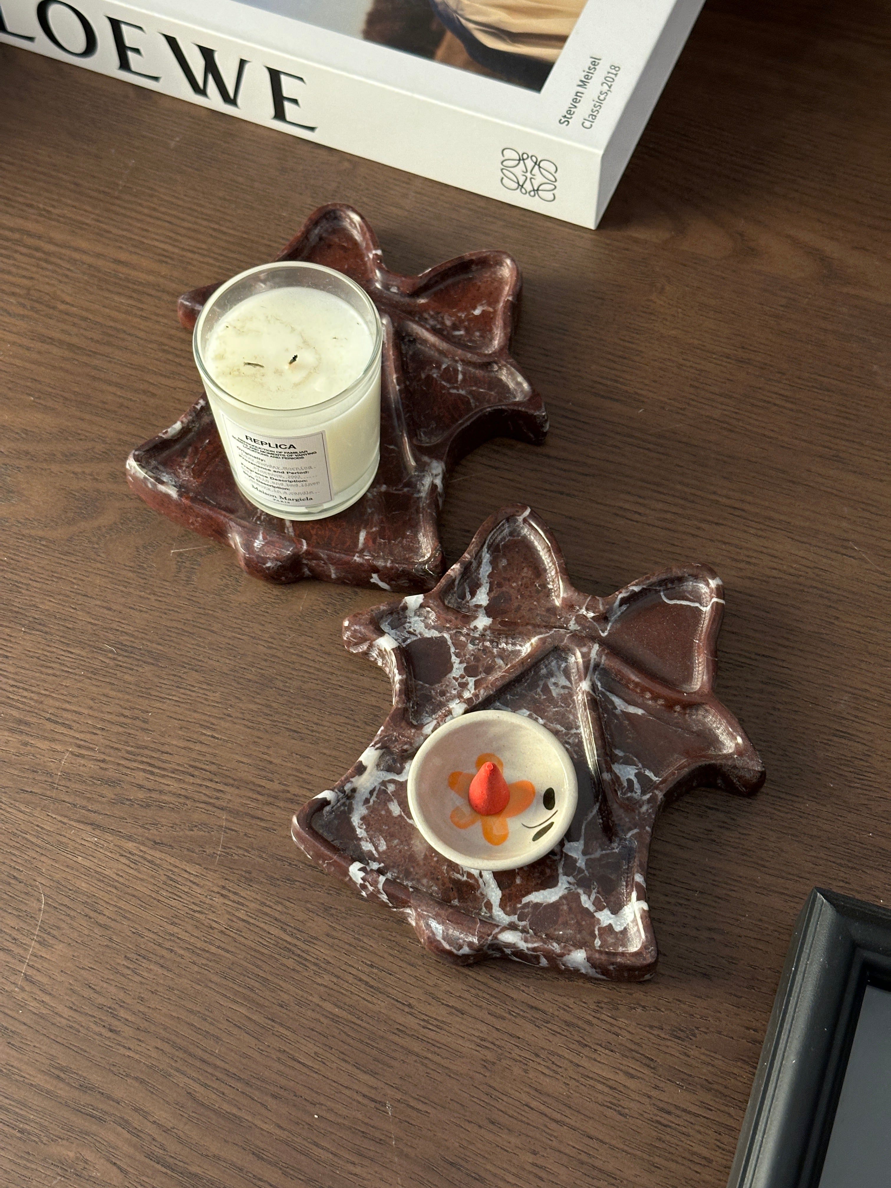 Rosso Lepanto Bell-shape Tray